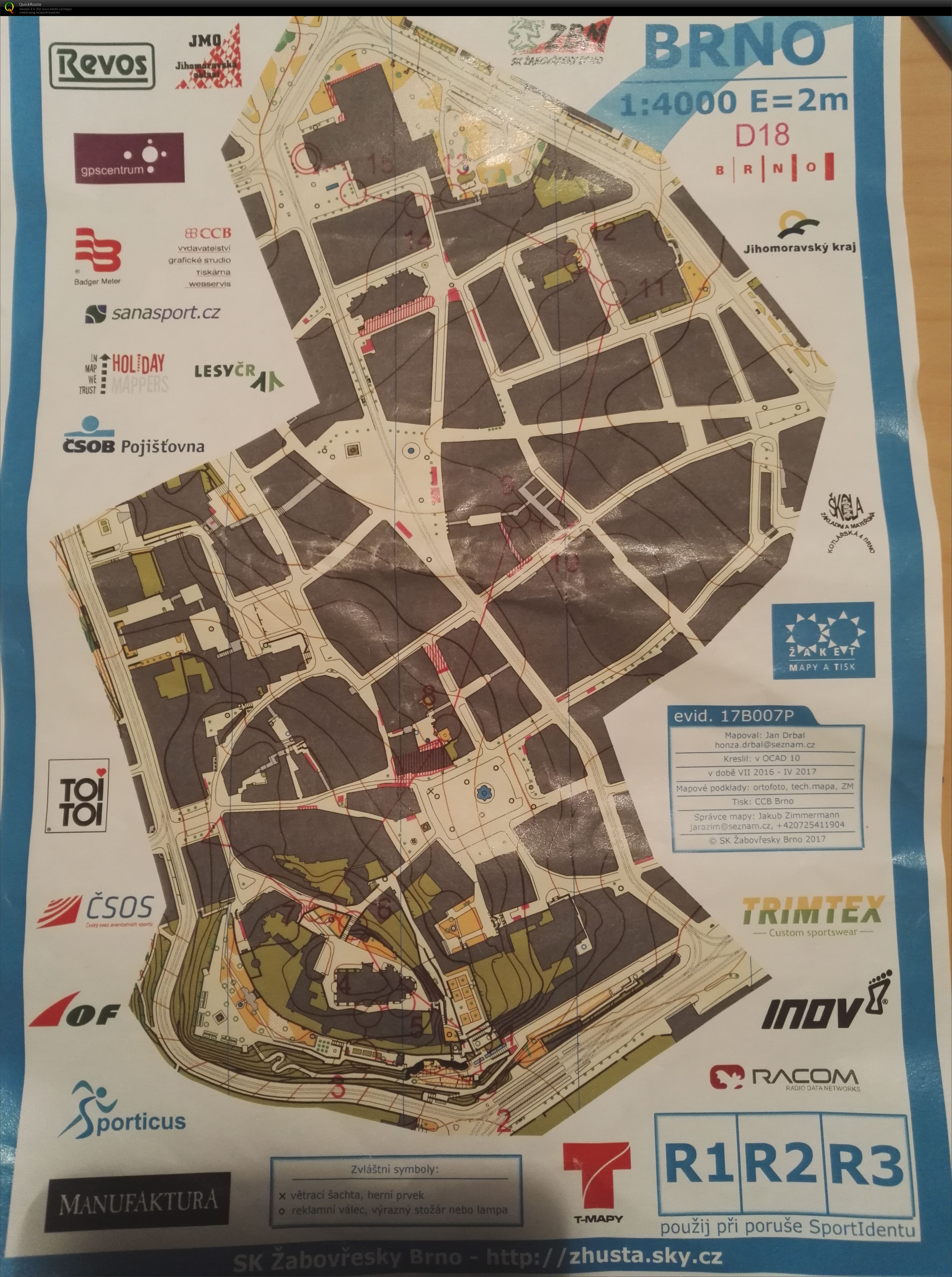 MČR sprint Brno (07/05/2017)