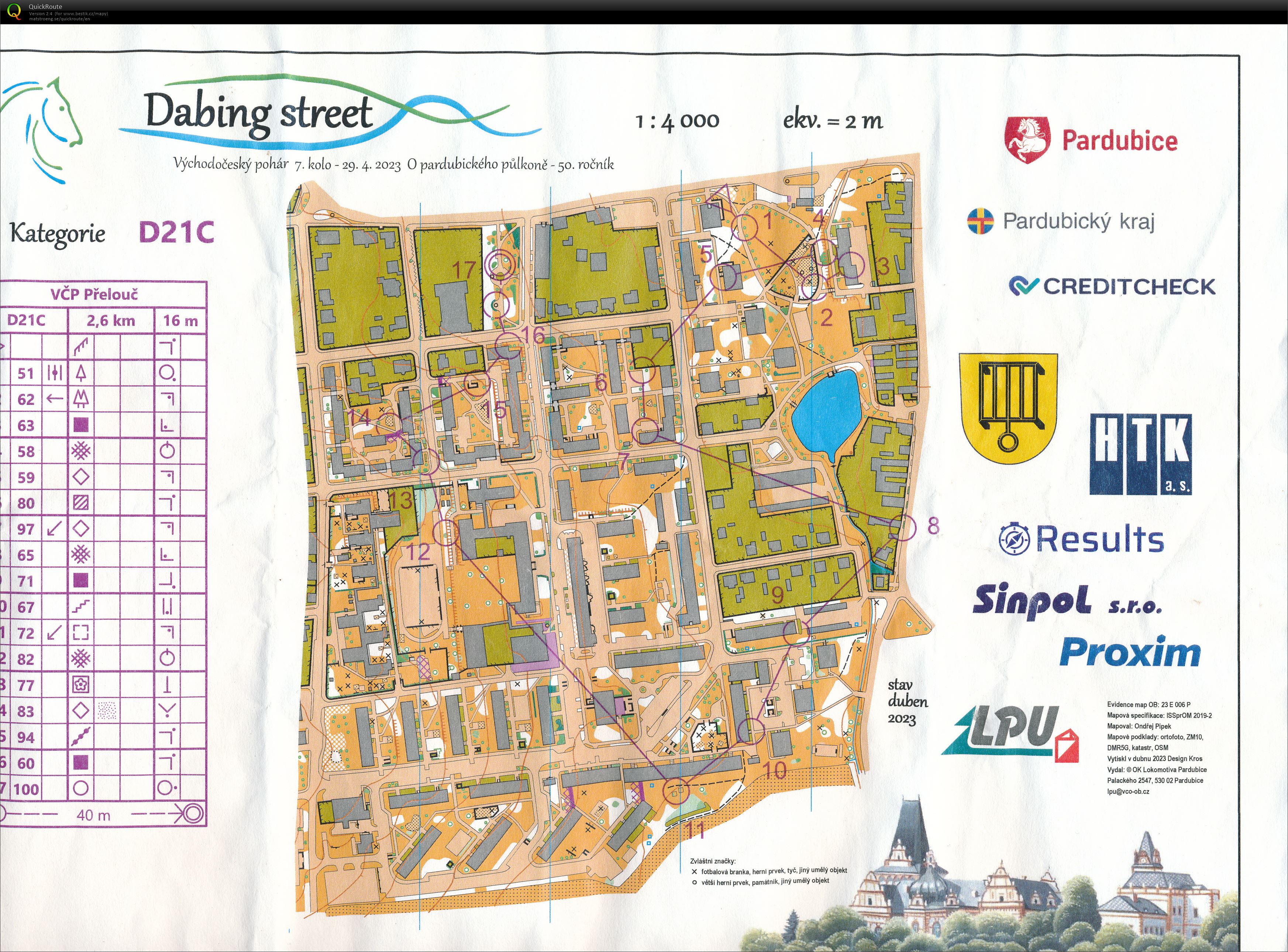 Přelouč sprint (29/04/2023)