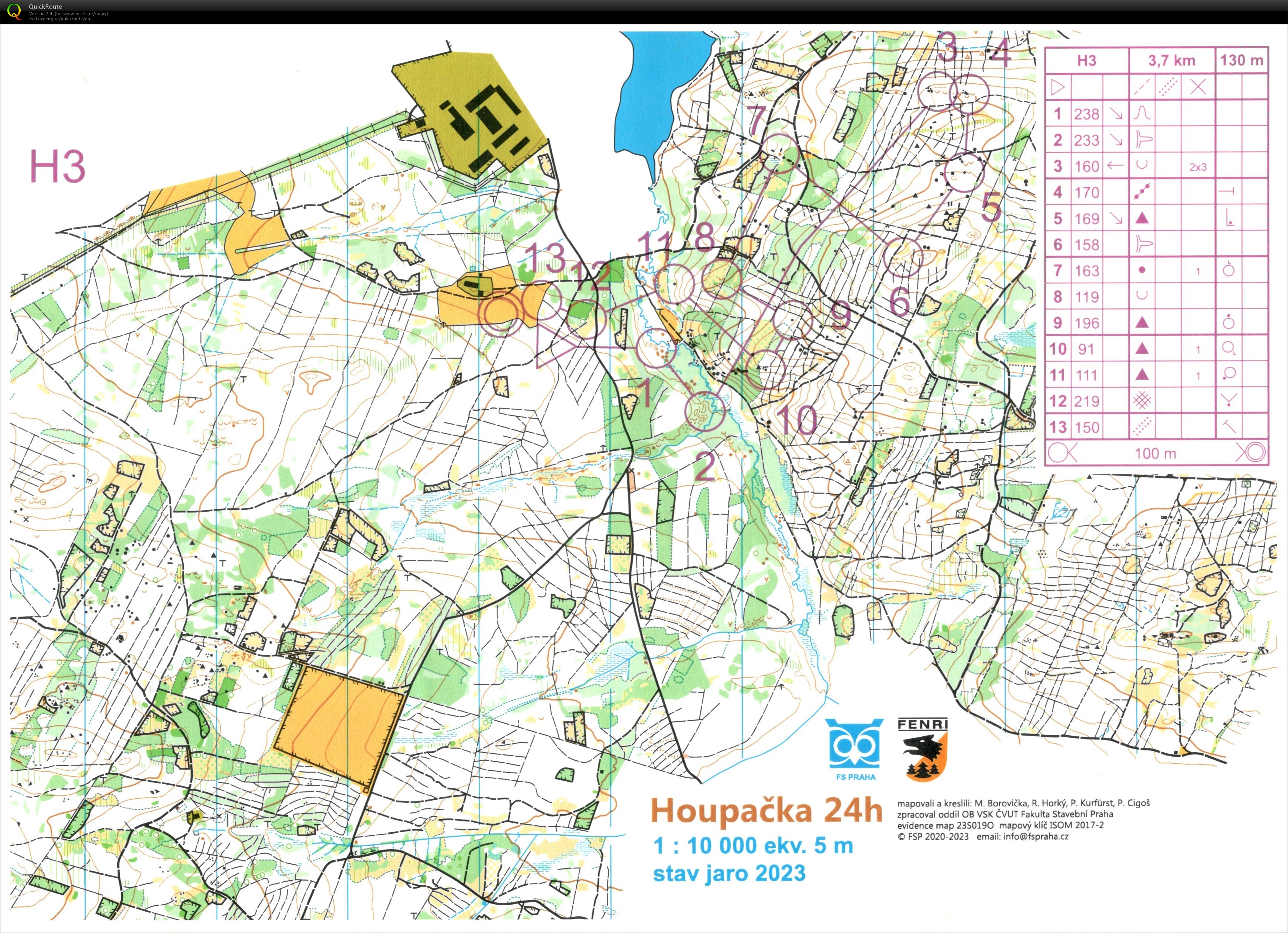 24 hodin OB Dubenec H3 (03.06.2023)