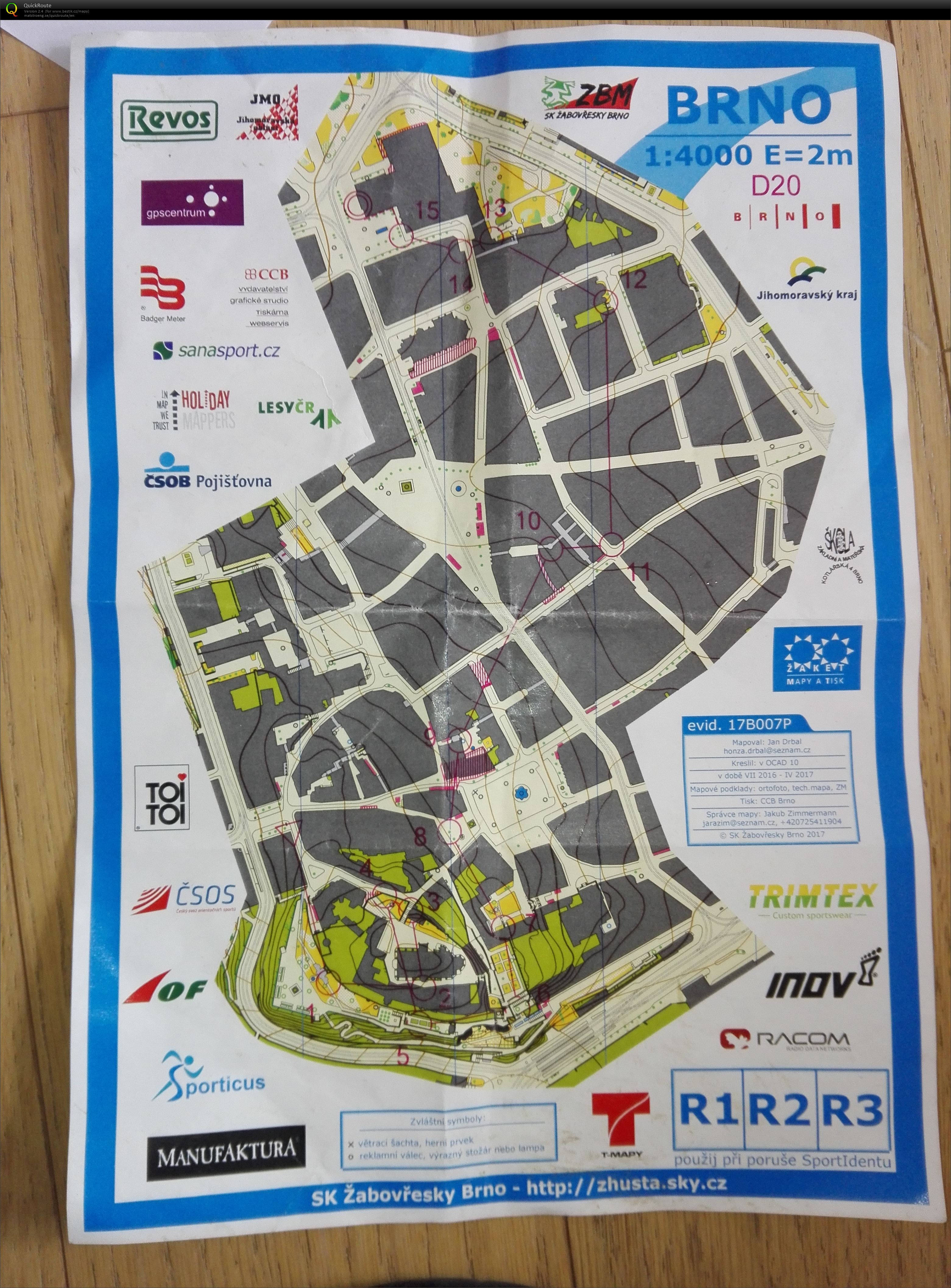 Mistrovství České republiky ve sprintu (07/05/2017)