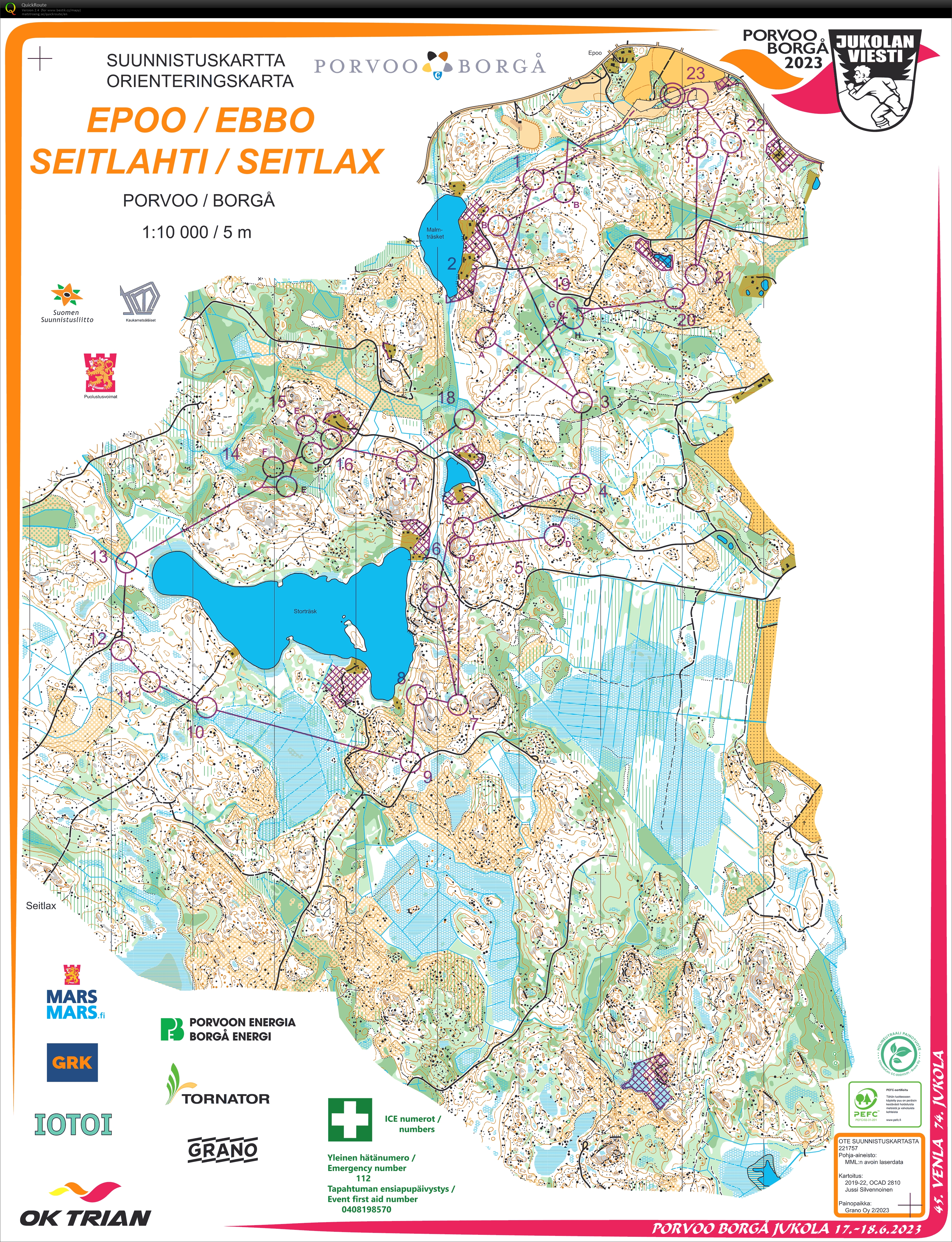 Jukola 2023, 4. osuus (18/06/2023)