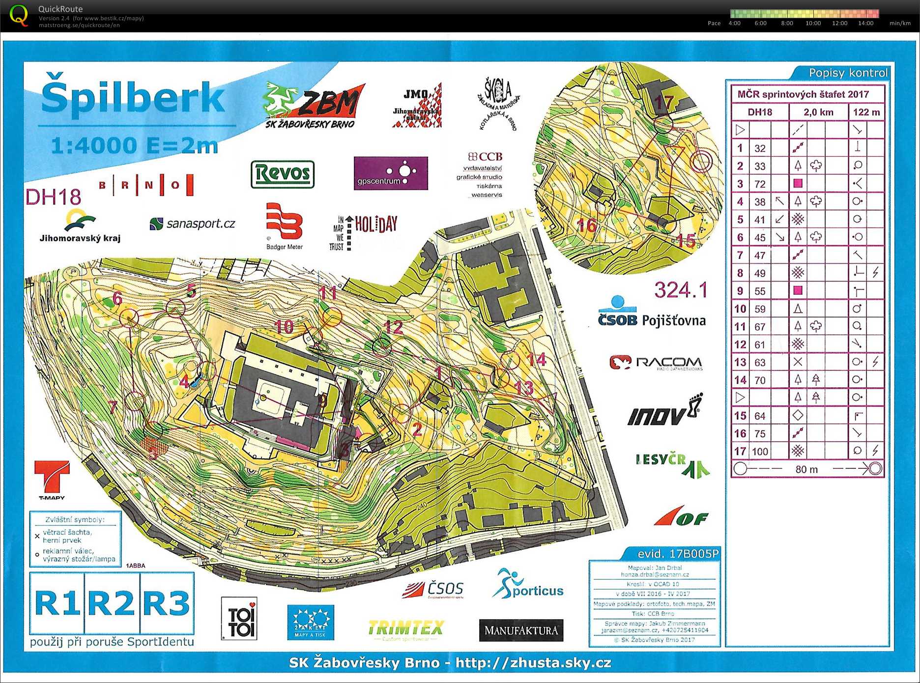 MČR sprintové štafety (06/05/2017)