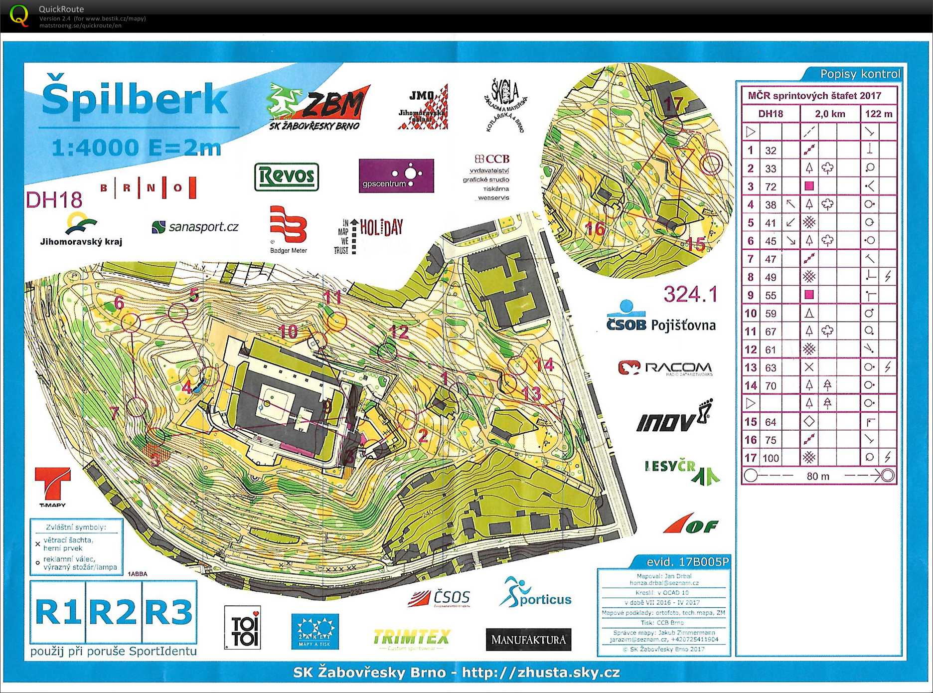 MČR sprintové štafety (06/05/2017)