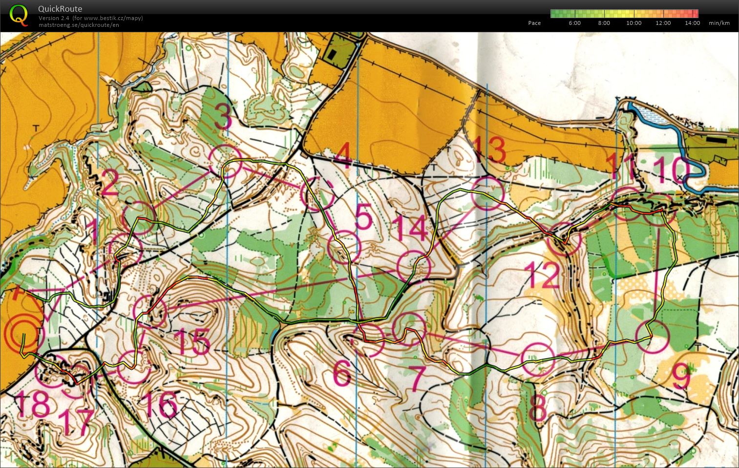 Bohemia orienteering E1 (26/07/2023)