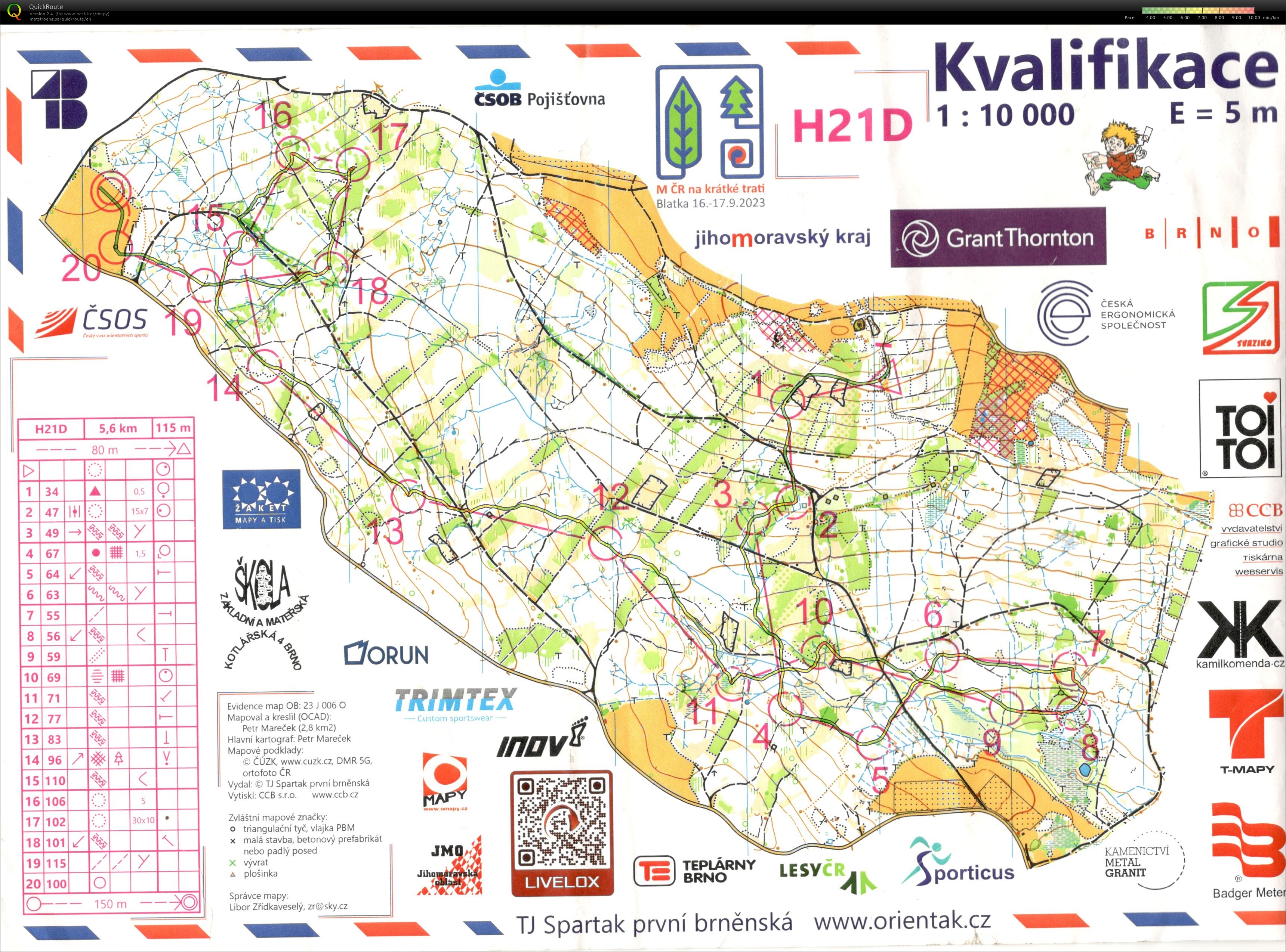 MČR midle kvalifikace Blatky H21D (16-09-2023)
