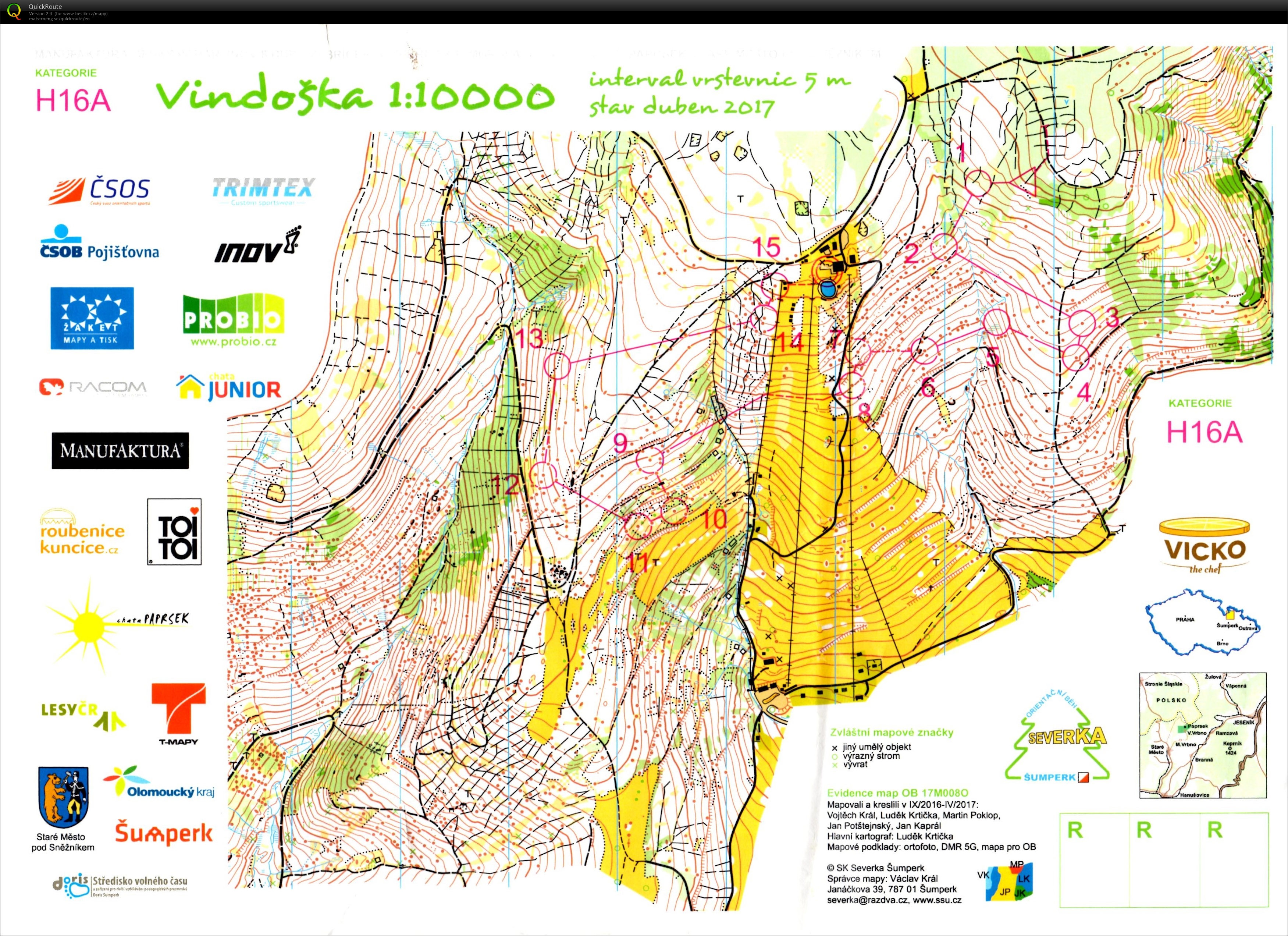 žebříček A (14.05.2017)
