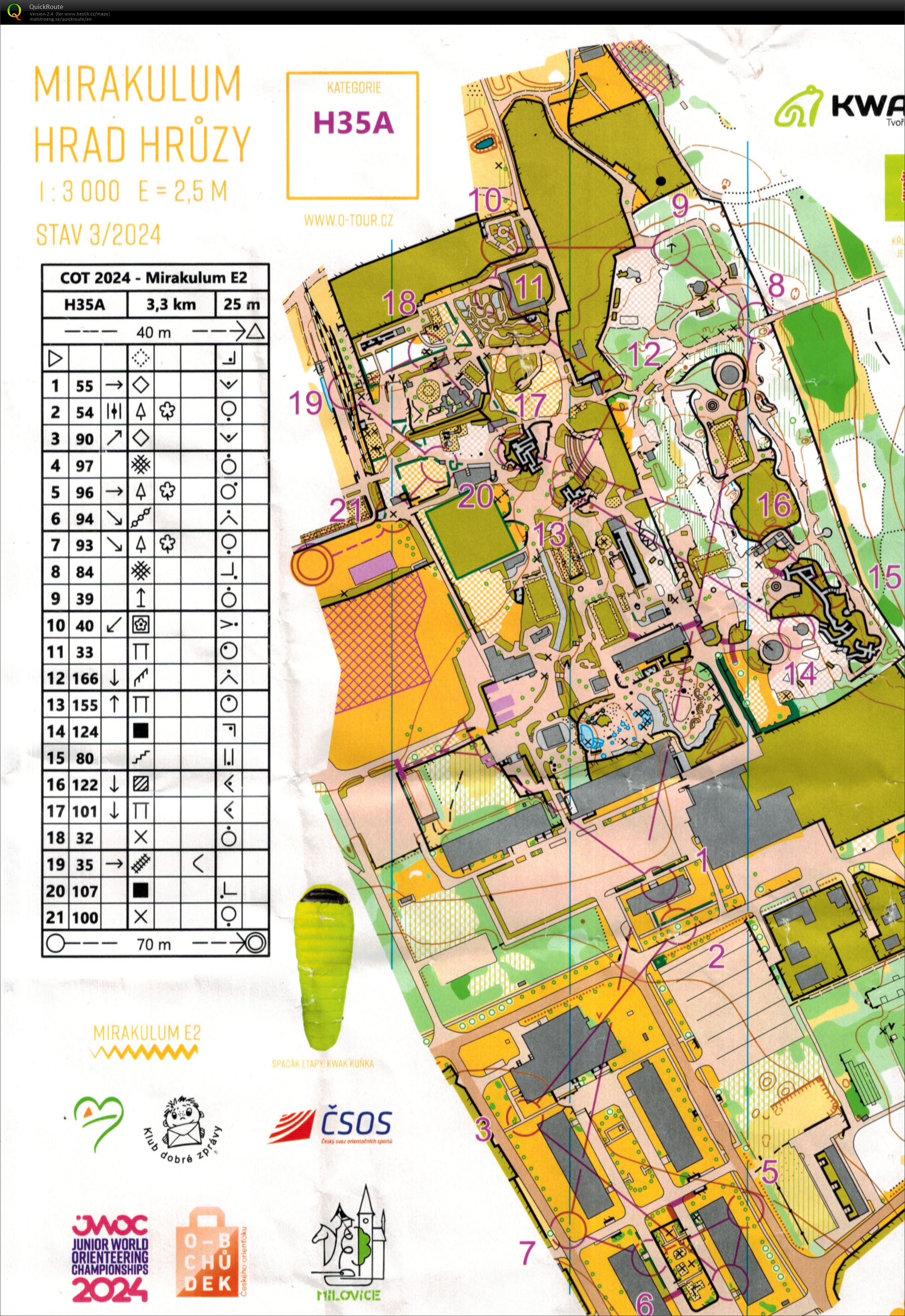 Czech O-tour E2 (24/03/2024)