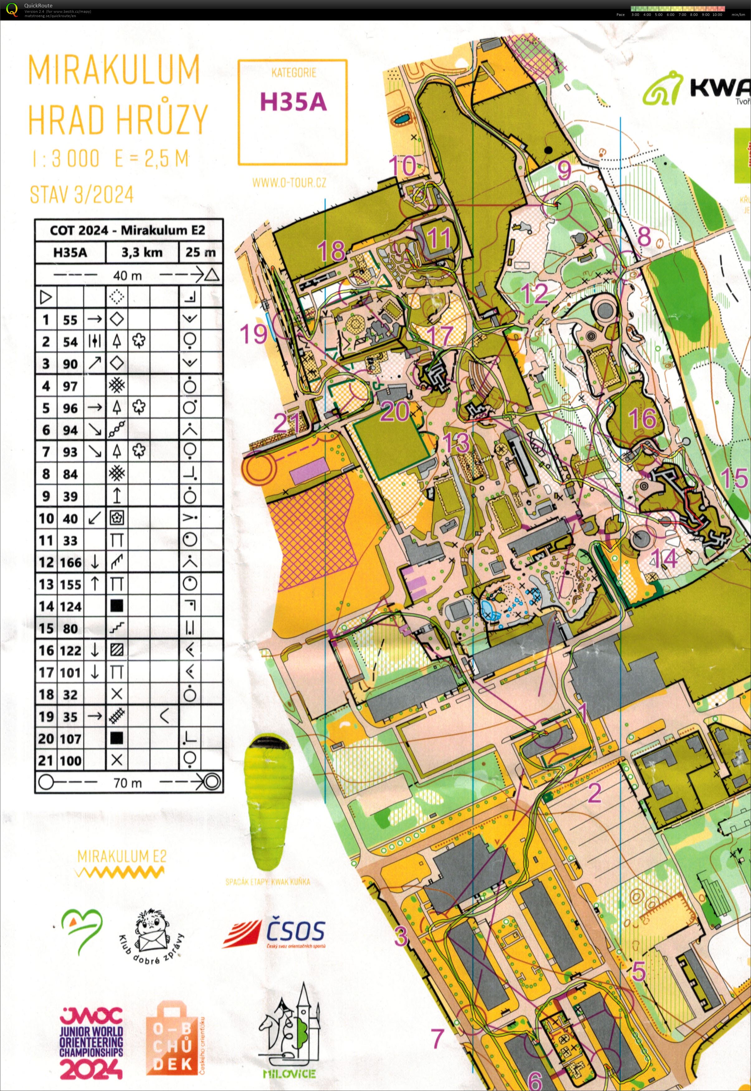 Czech O-tour E2 (24-03-2024)