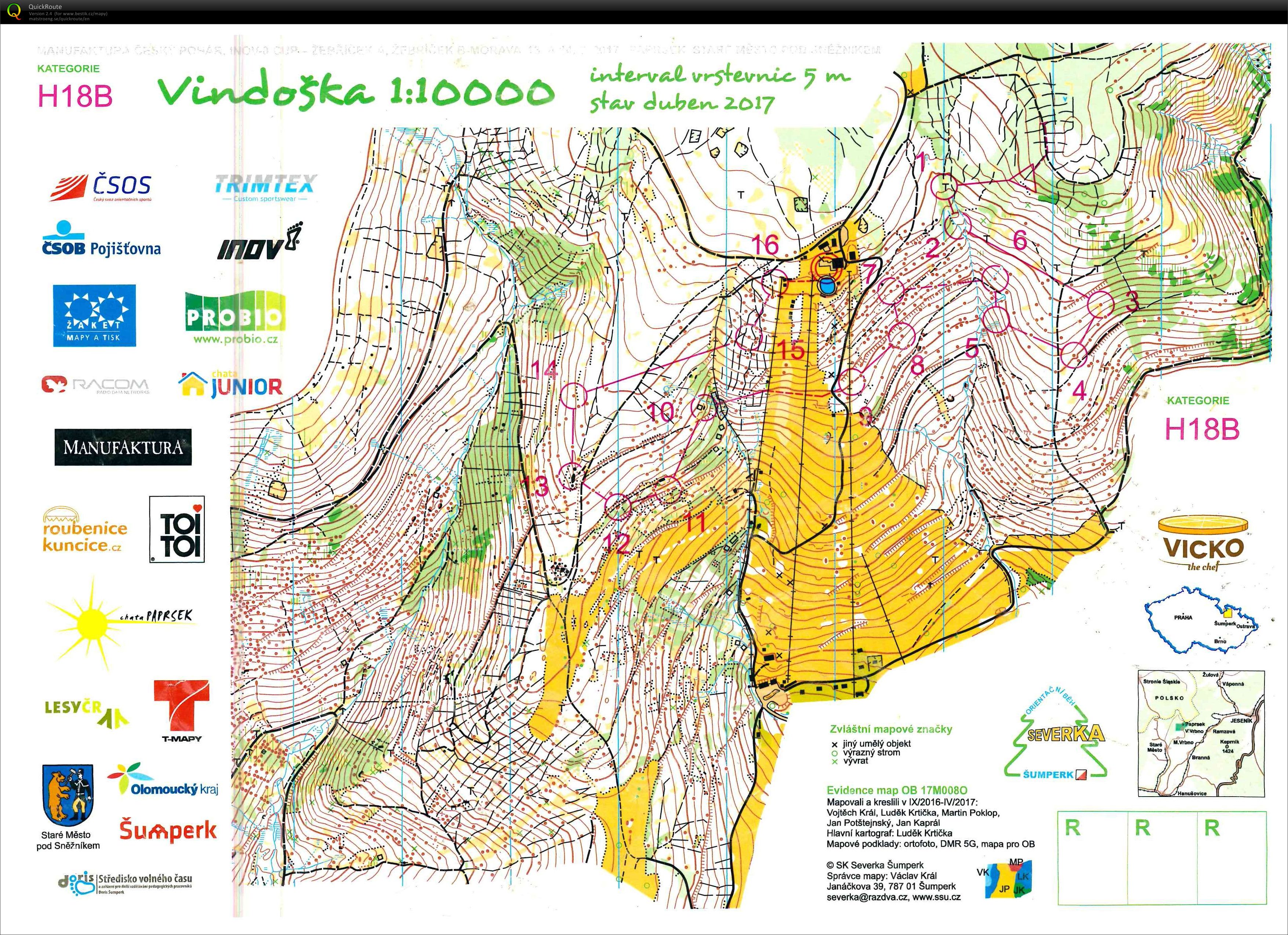 ŽBM Paprsek Middle (14.05.2017)