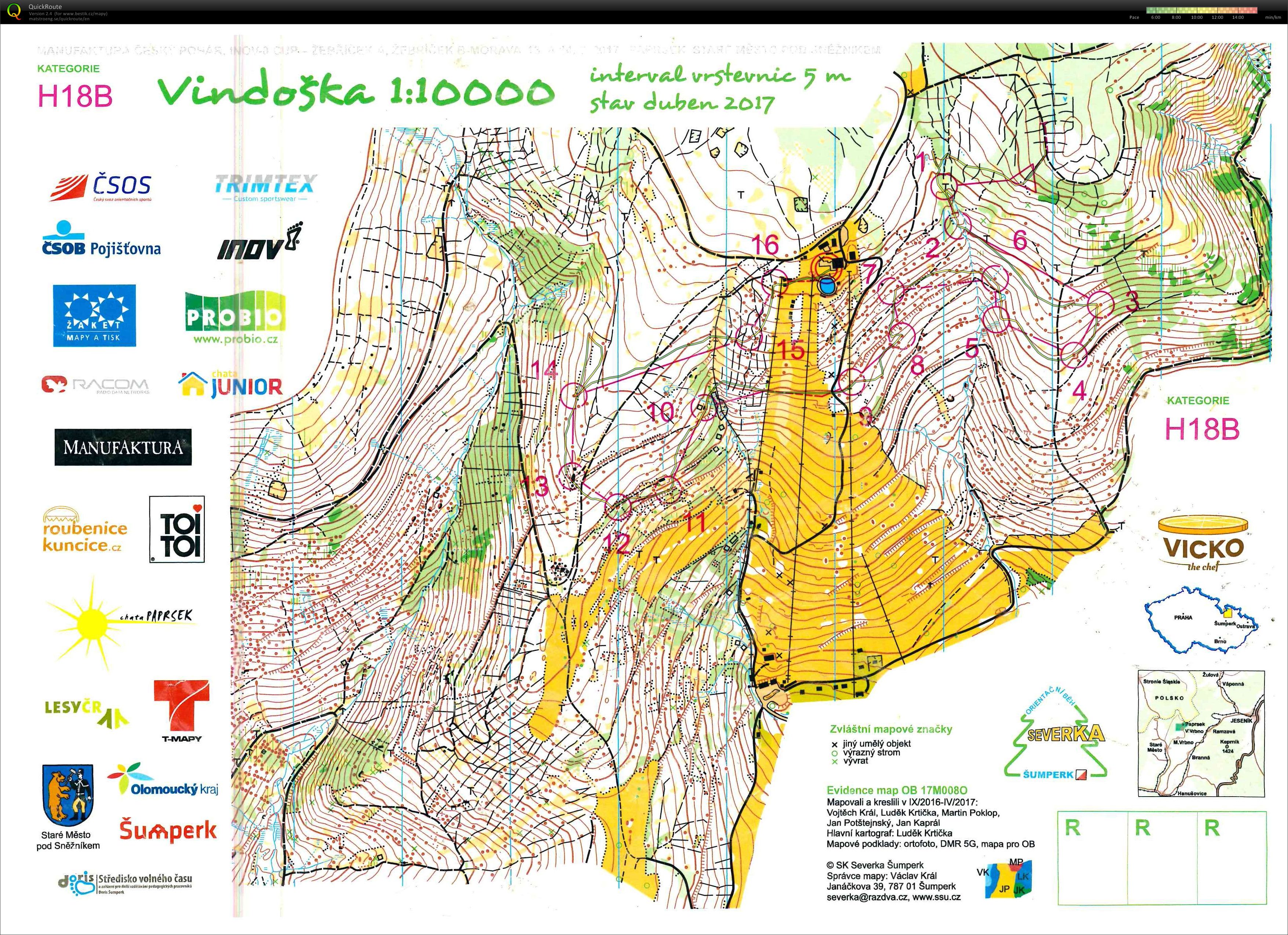 ŽBM Paprsek Middle (14.05.2017)