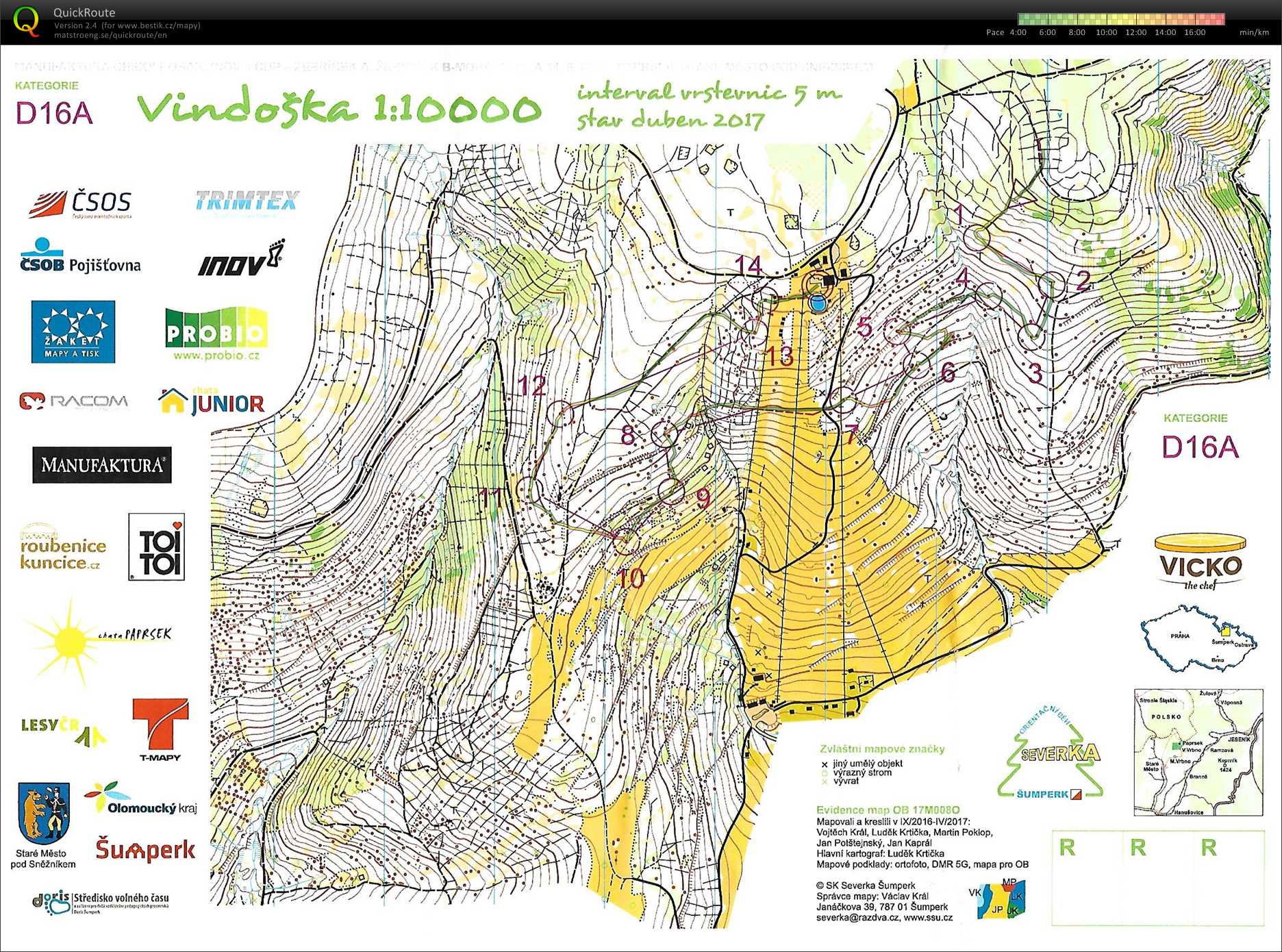 Žebříček A (14/05/2017)