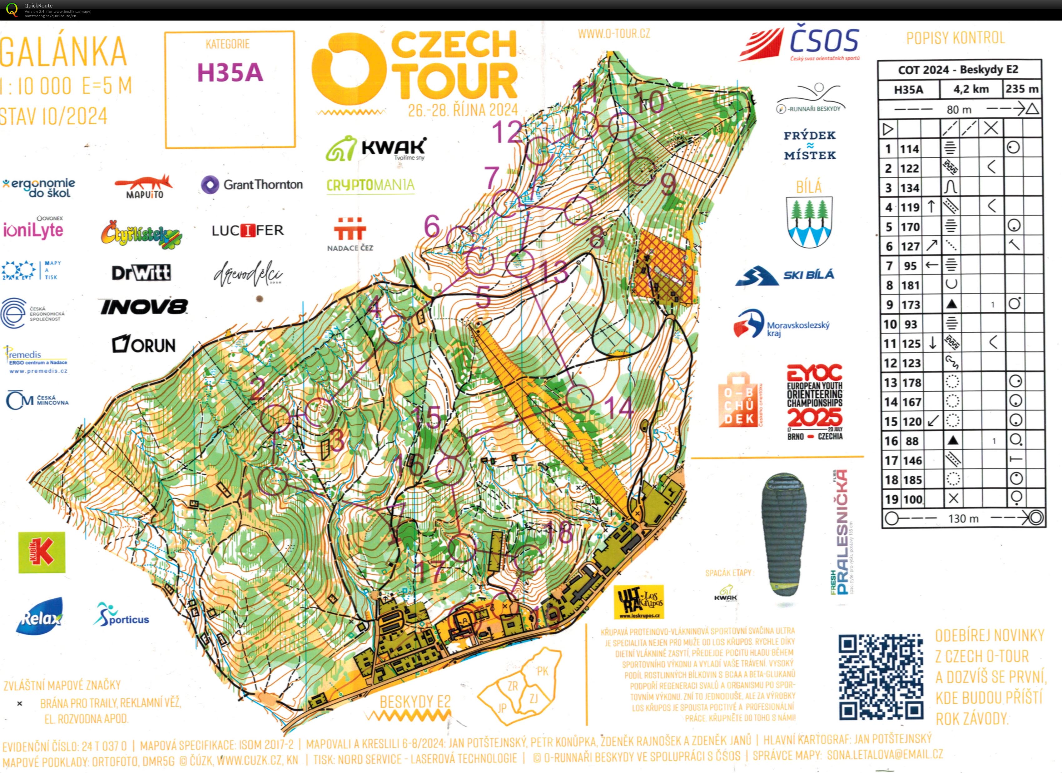 Czech O-Tour E8 (27/10/2024)