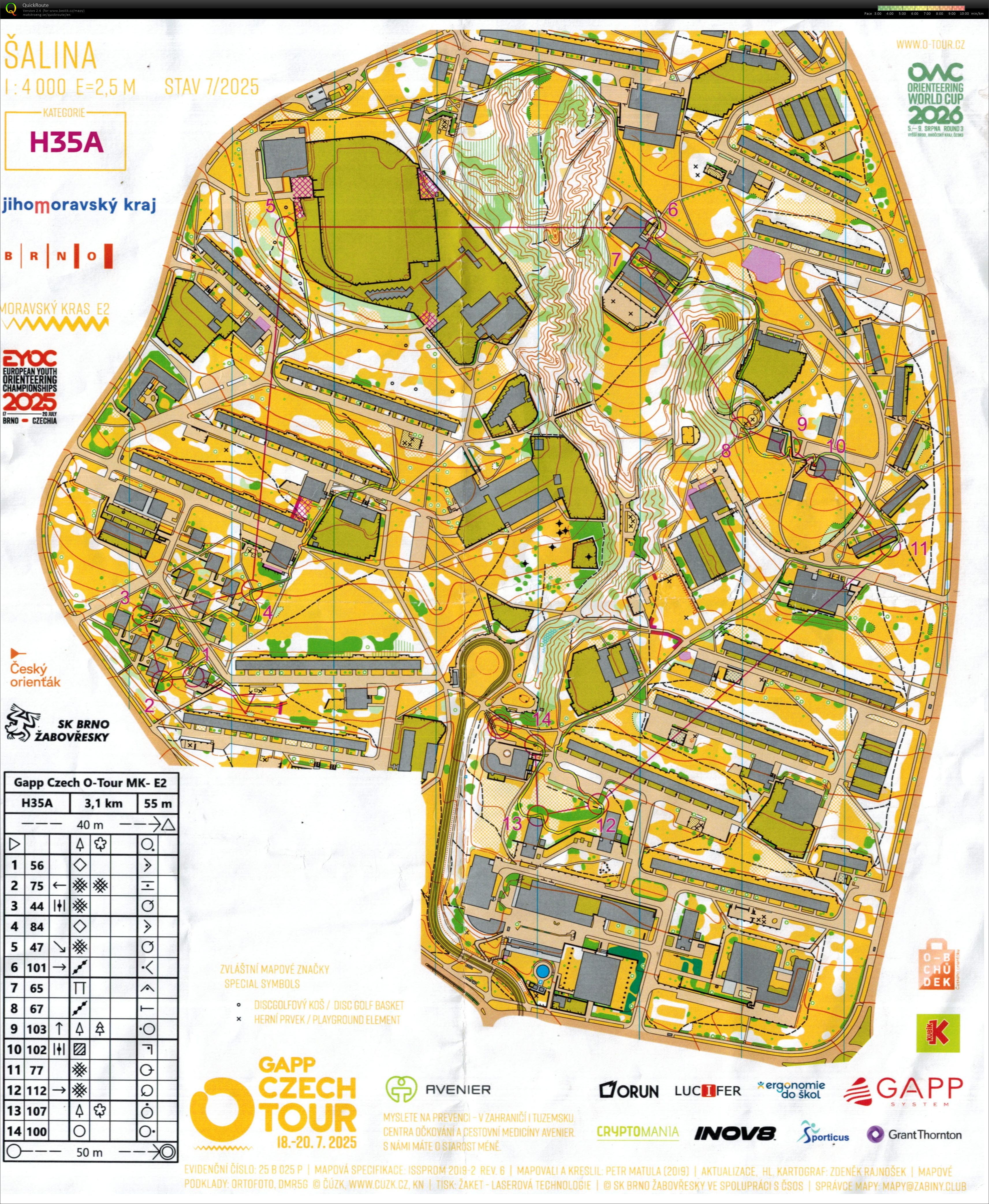 Czech O-Tour E5 (19/07/2025)