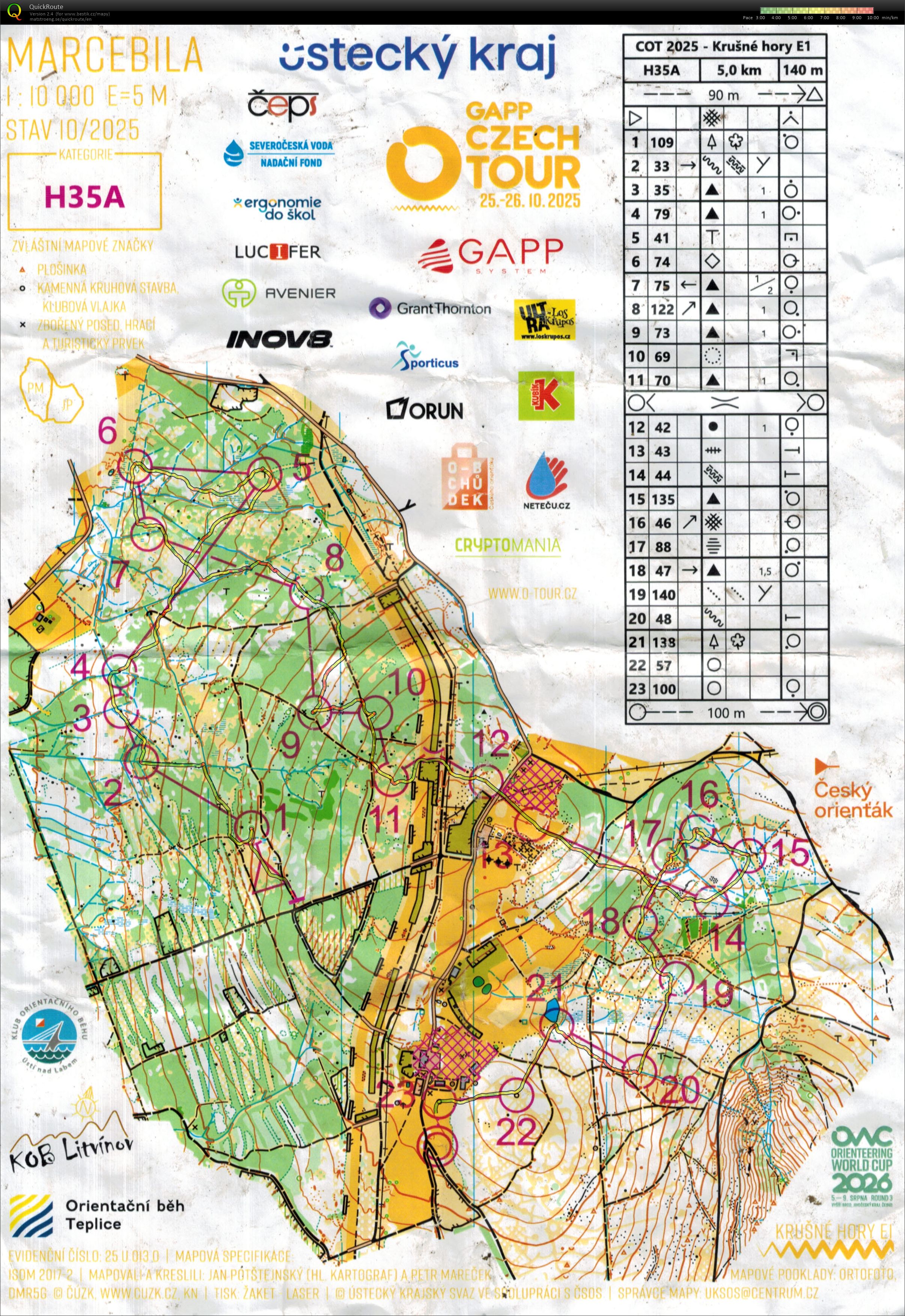 Czech O-Tour E7 (25/10/2025)