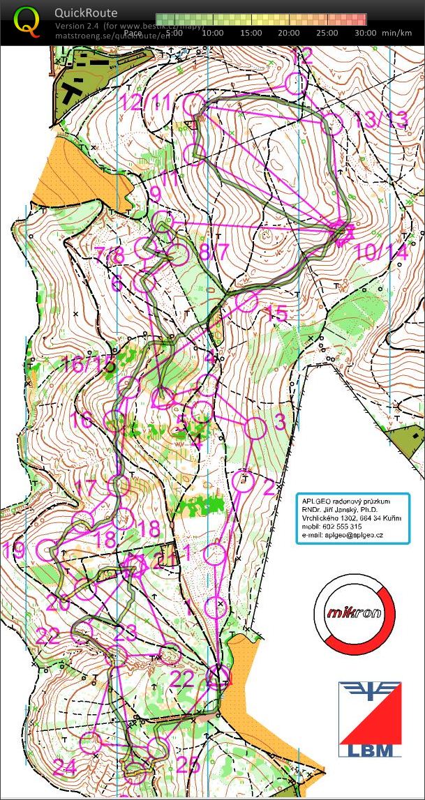 Velká Baba Farstované úseky (2,3,4,5) (17/05/2017)