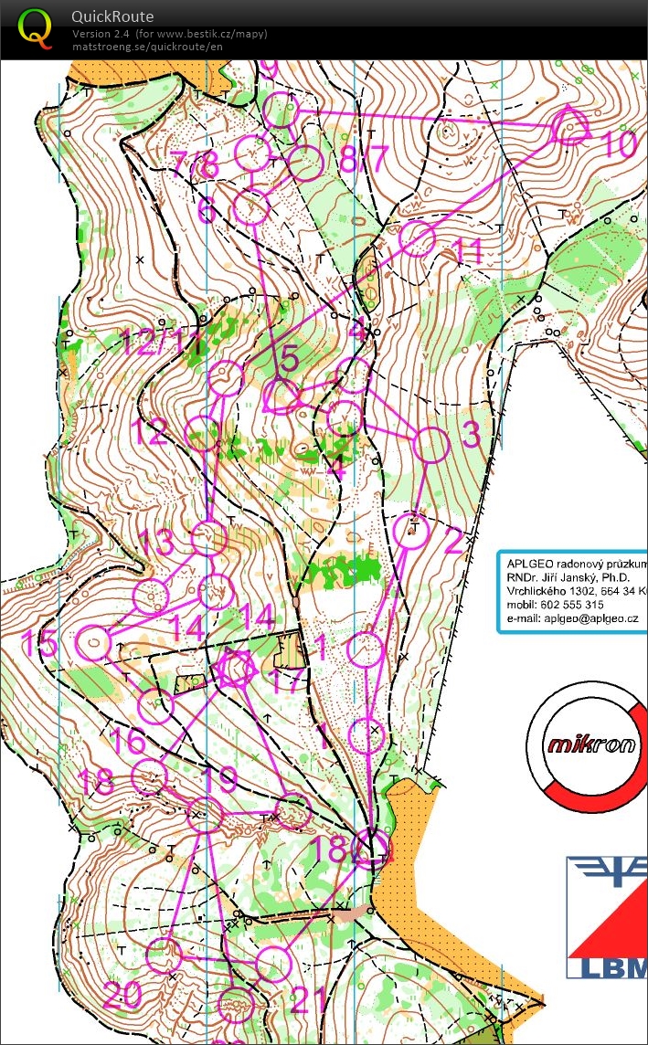 Farstované úseky Velká Baba (17/05/2017)