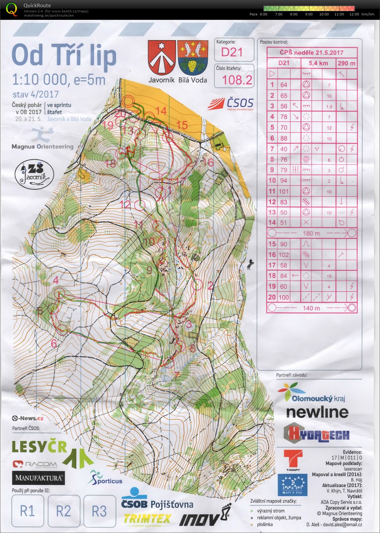 ČPŠ Bílá Voda (21/05/2017)