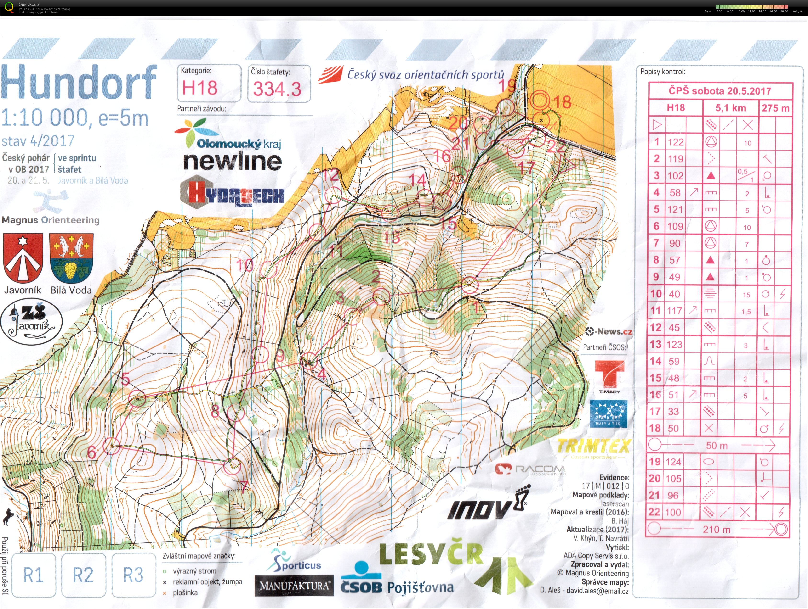 Štafety bílá voda (20/05/2017)