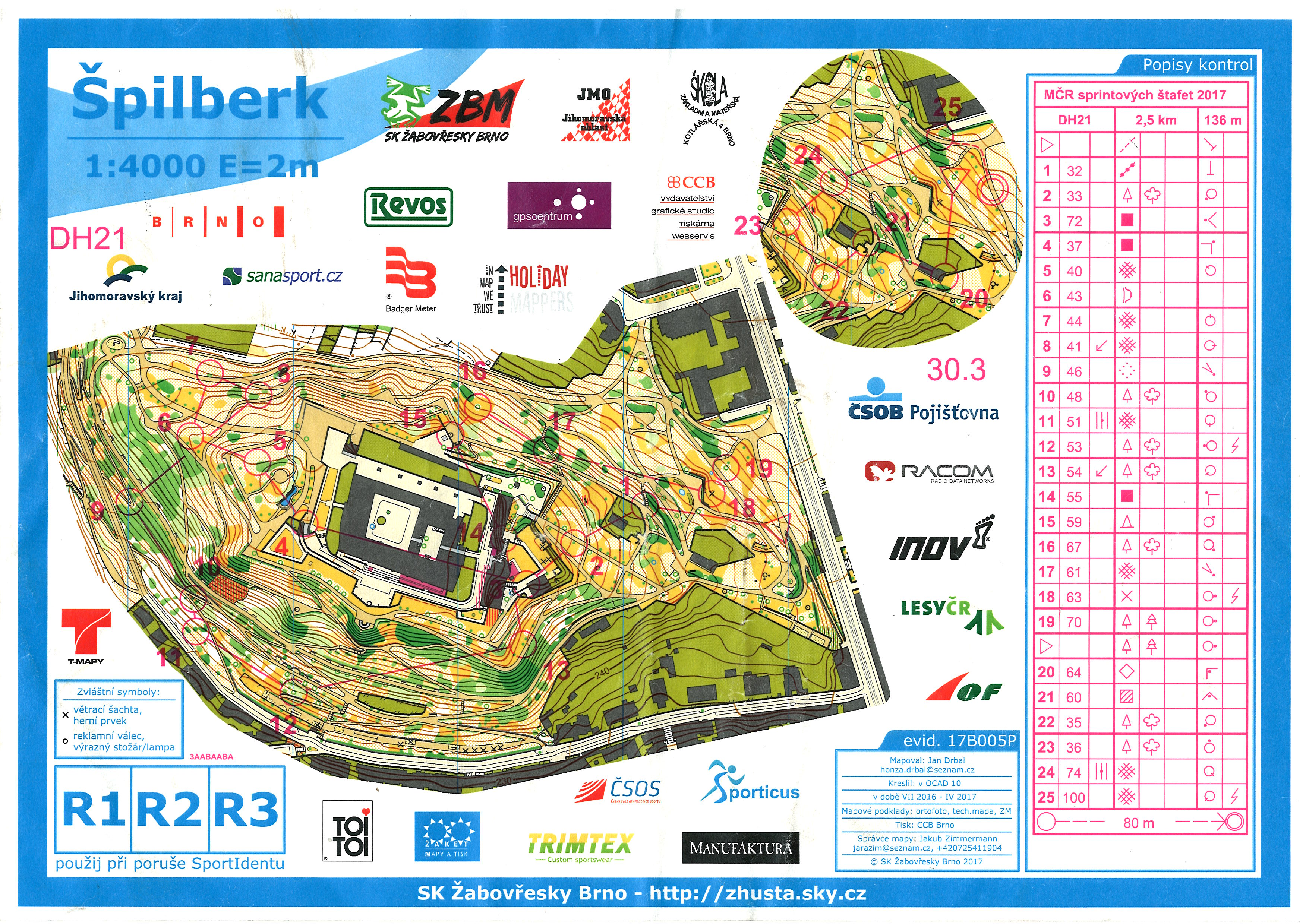 Czech Champs Sprint Relay (2017-05-06)