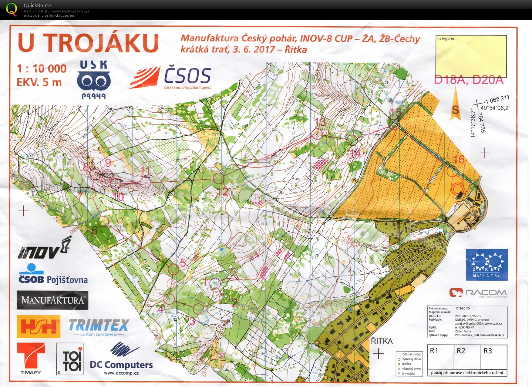ŽA Řitka - middle (03/06/2017)