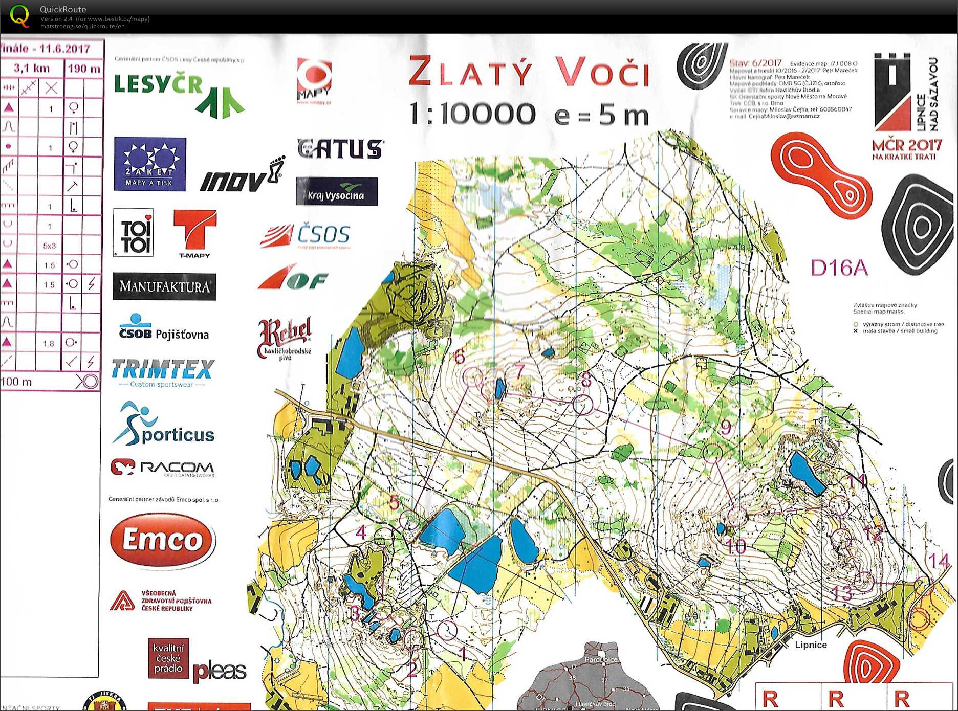 MČR na KT- finále A (11/06/2017)
