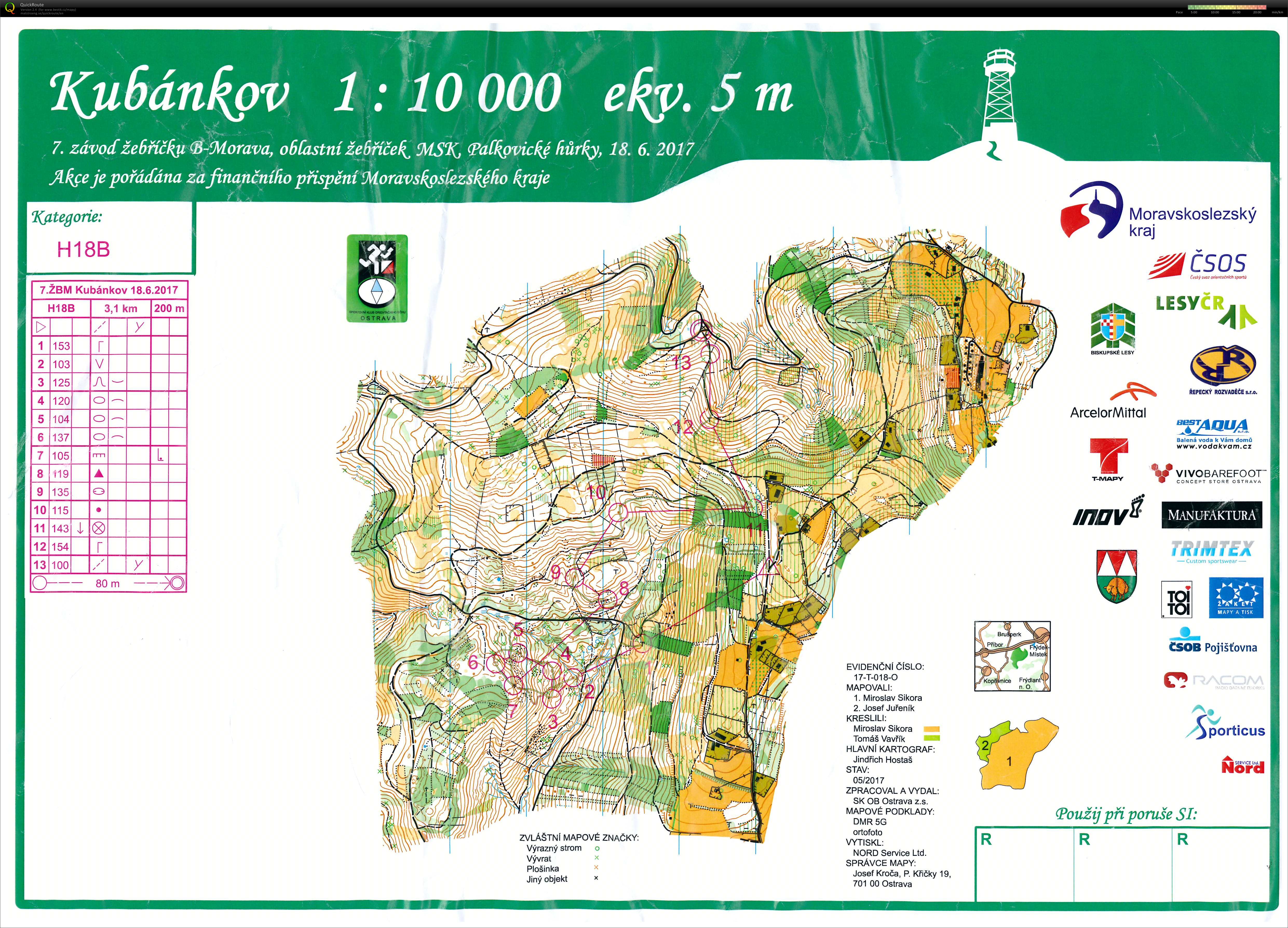 Palkovicke Hurky middle H18 (18/06/2017)