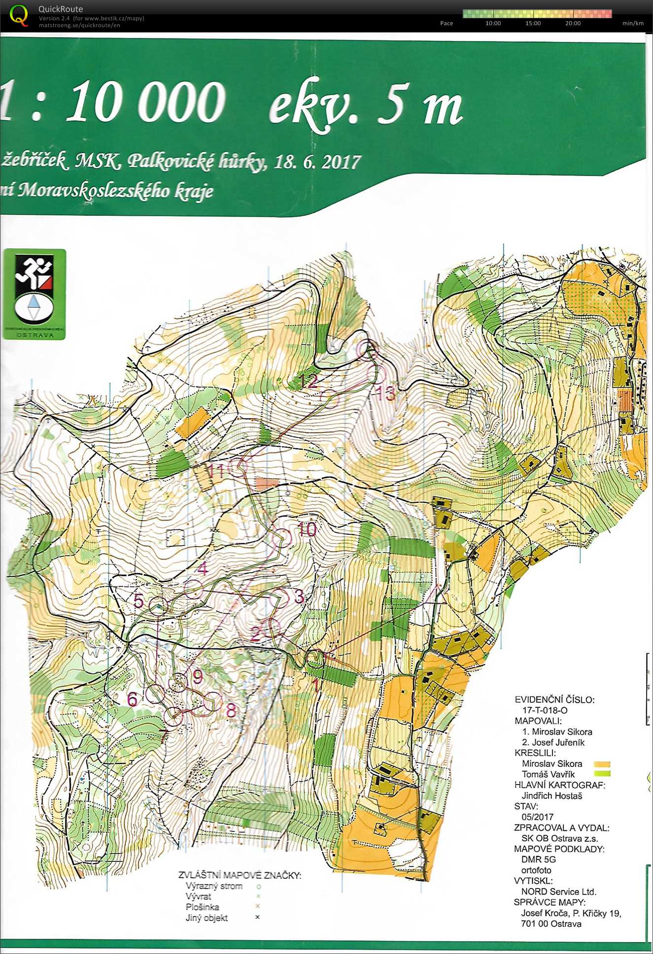 ŽBM Palkovické hůrky (18/06/2017)