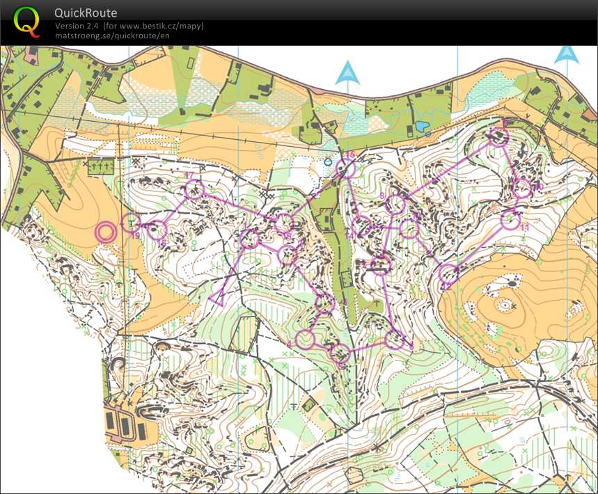 Bohemia orienteering E4 (29/07/2017)