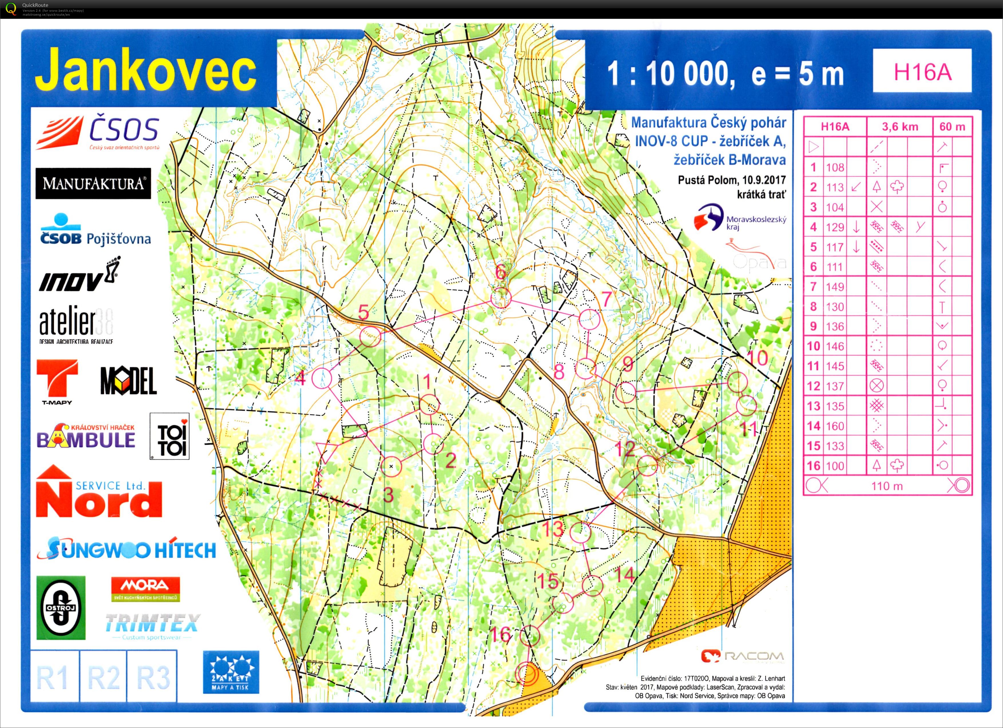 9. ŽA Pustá Polom - krátká (10/09/2017)