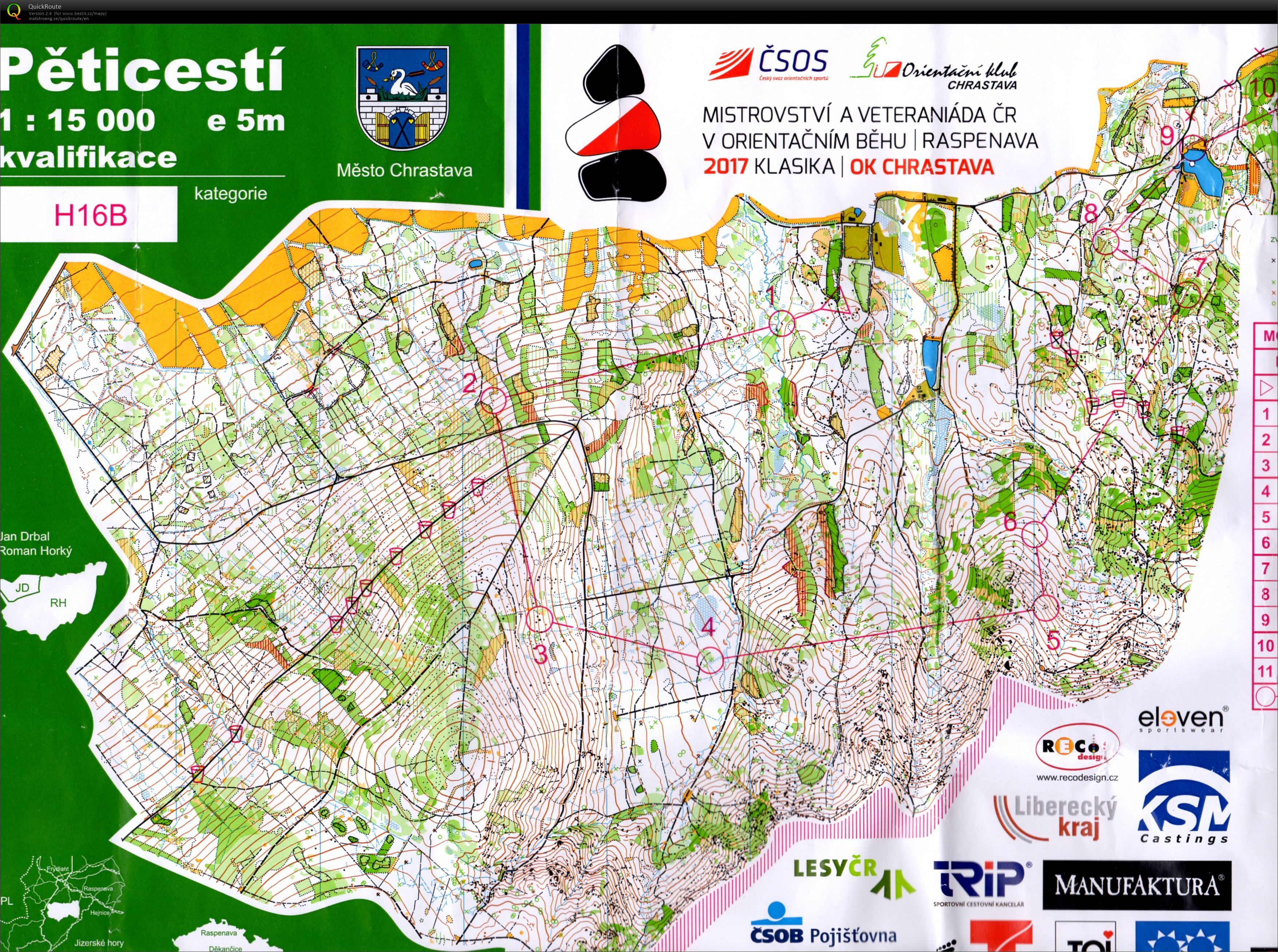 MČR - kvalifikace  (23/09/2017)