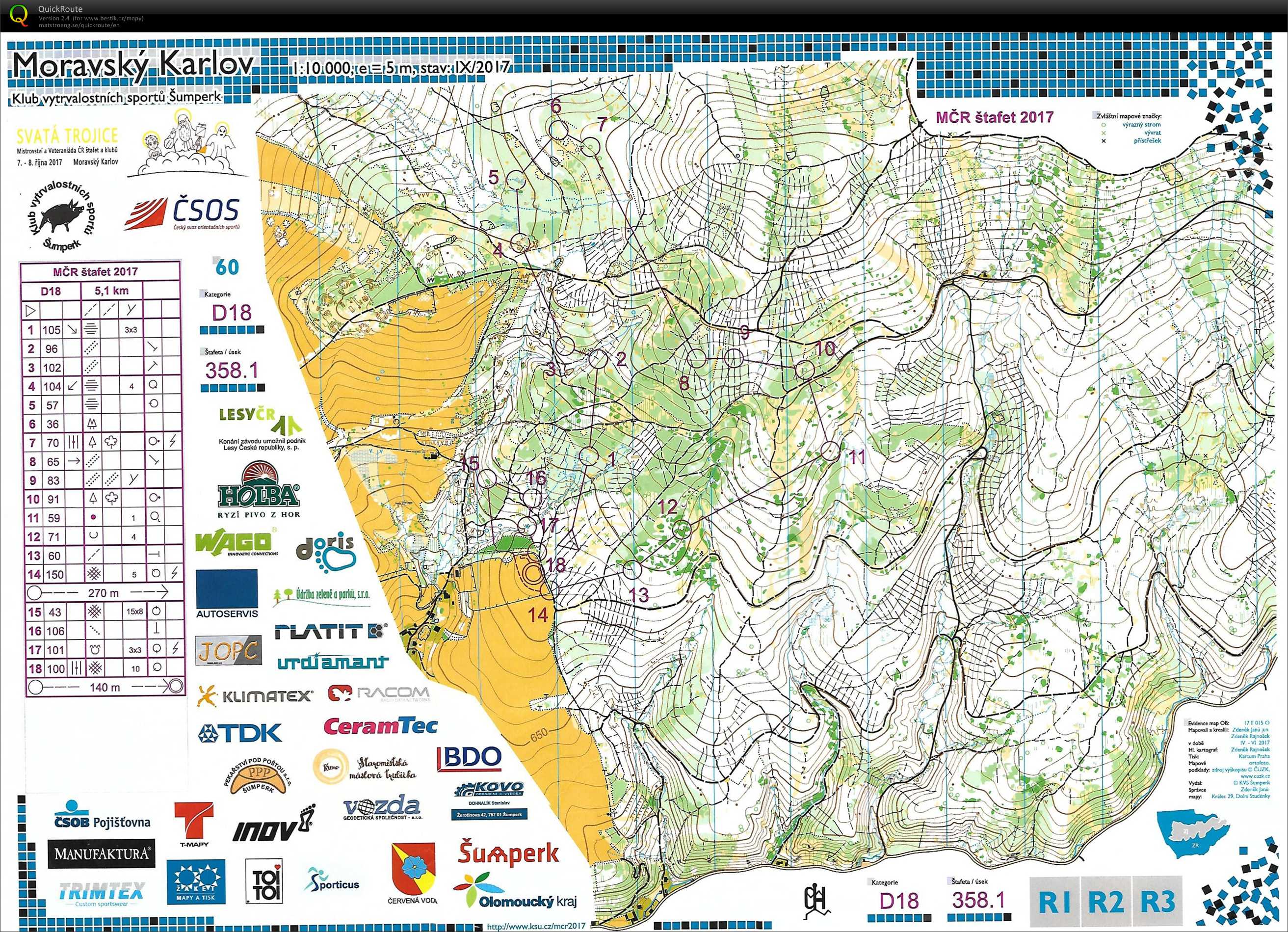 MČR štafet (2017-10-07)