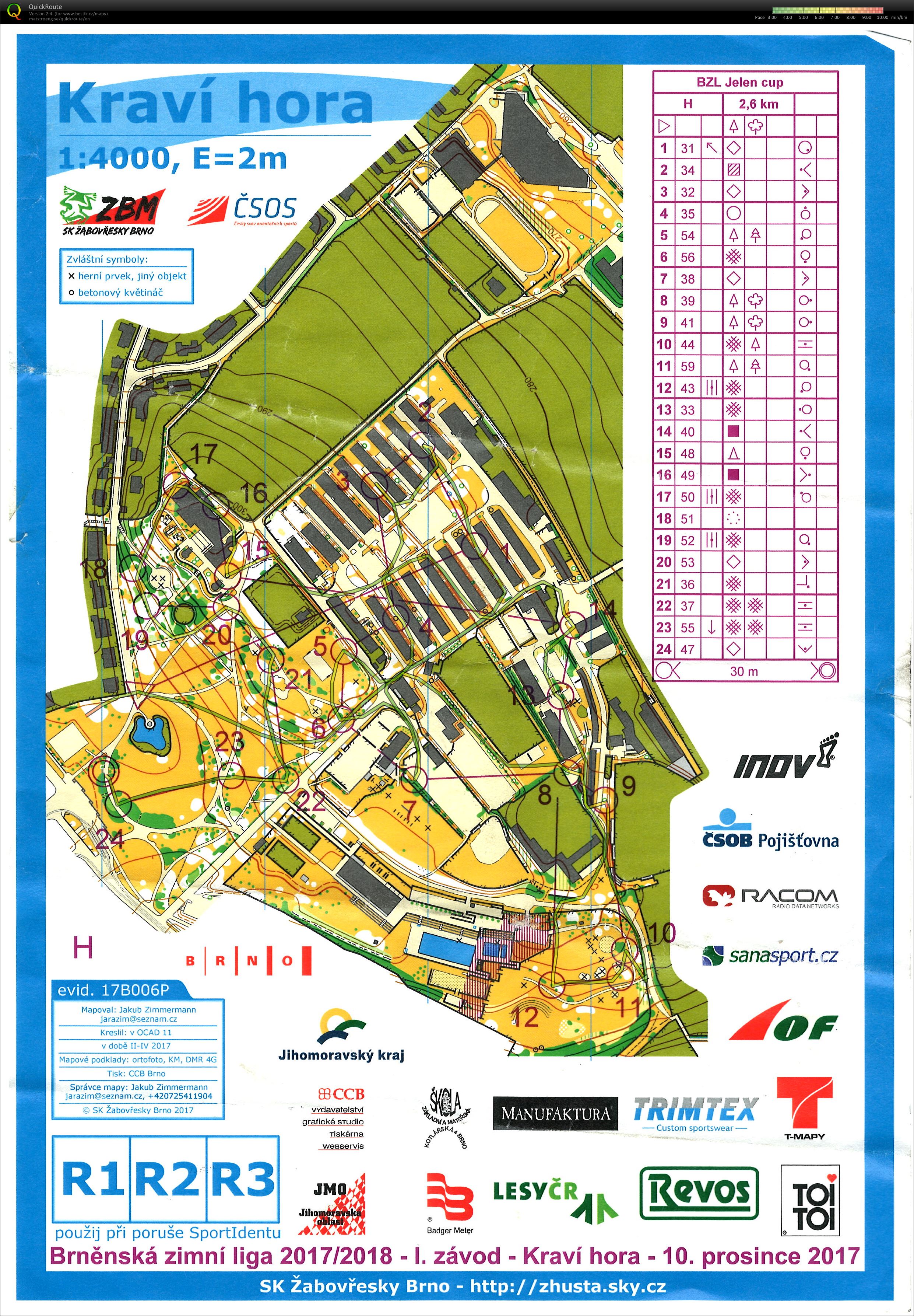 Brno Winter League  (10/12/2017)