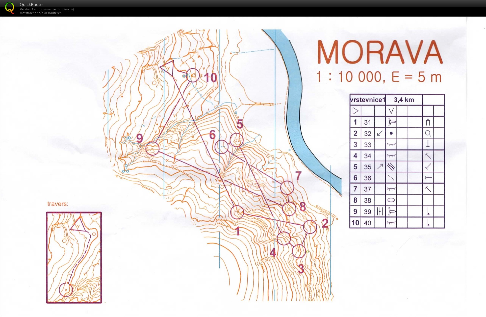 Vrstevnicovka Žlutava (13/01/2018)