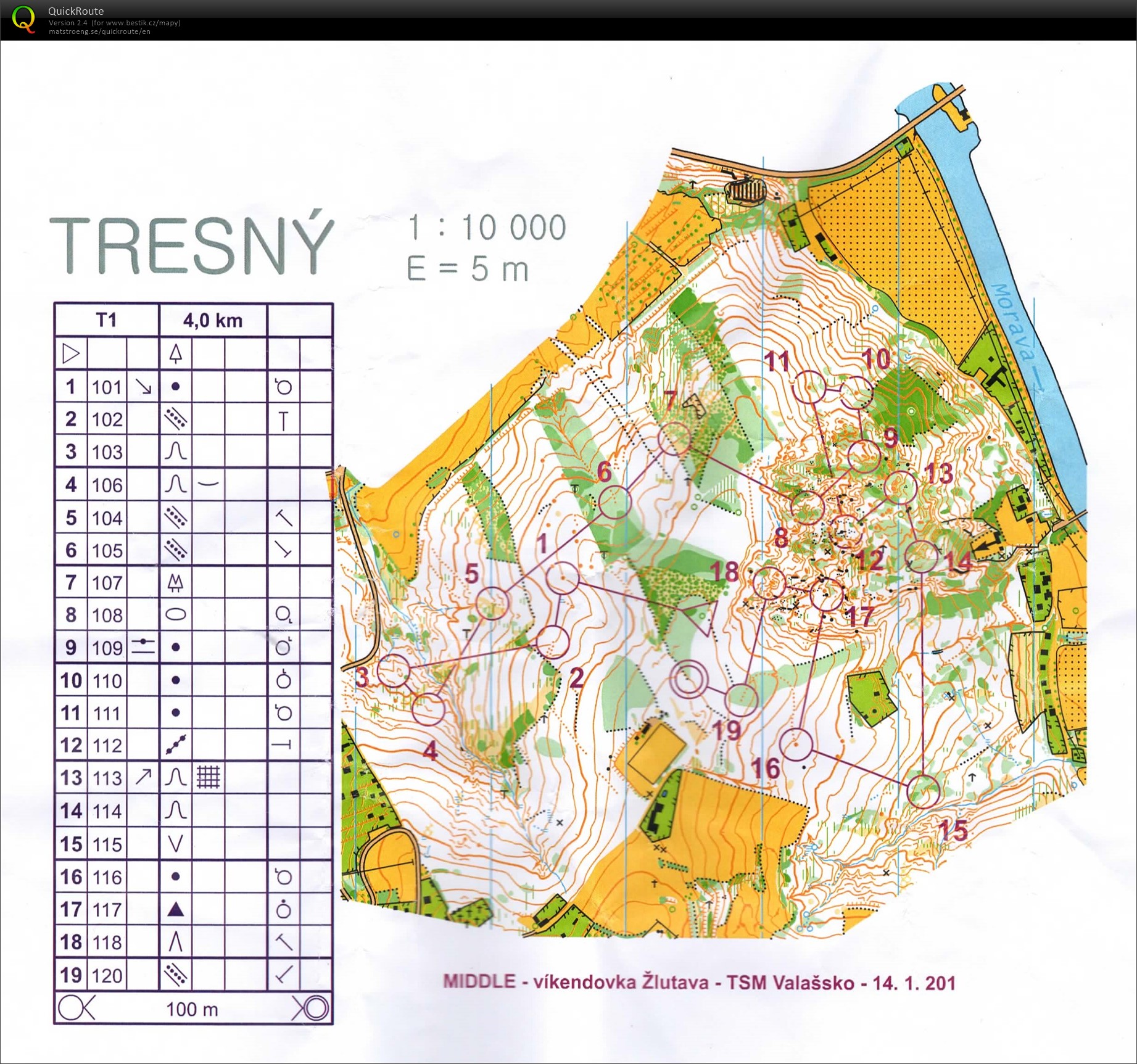 Middle Žlutava (14/01/2018)