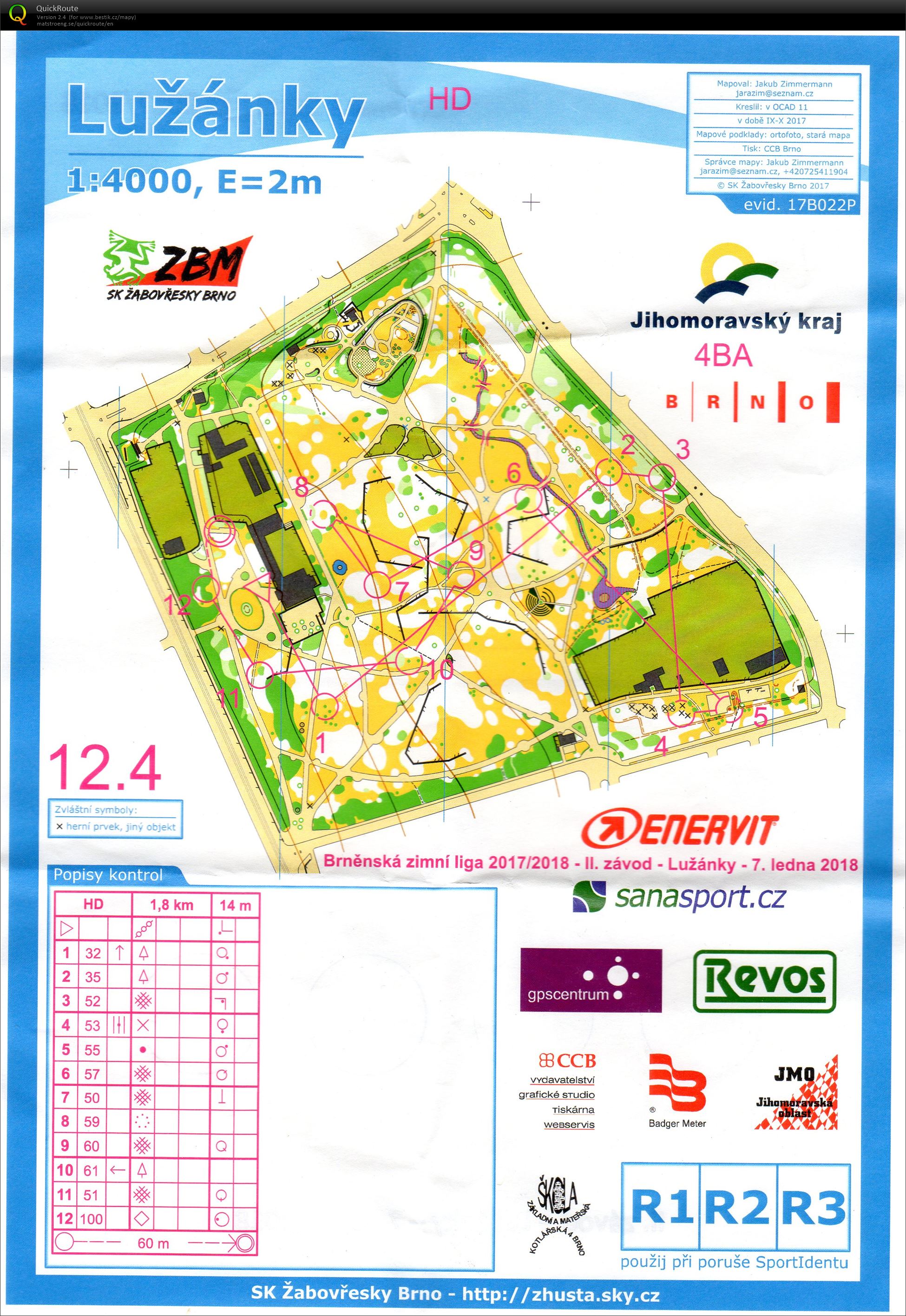 BZL Sprintové štafety (07-01-2018)