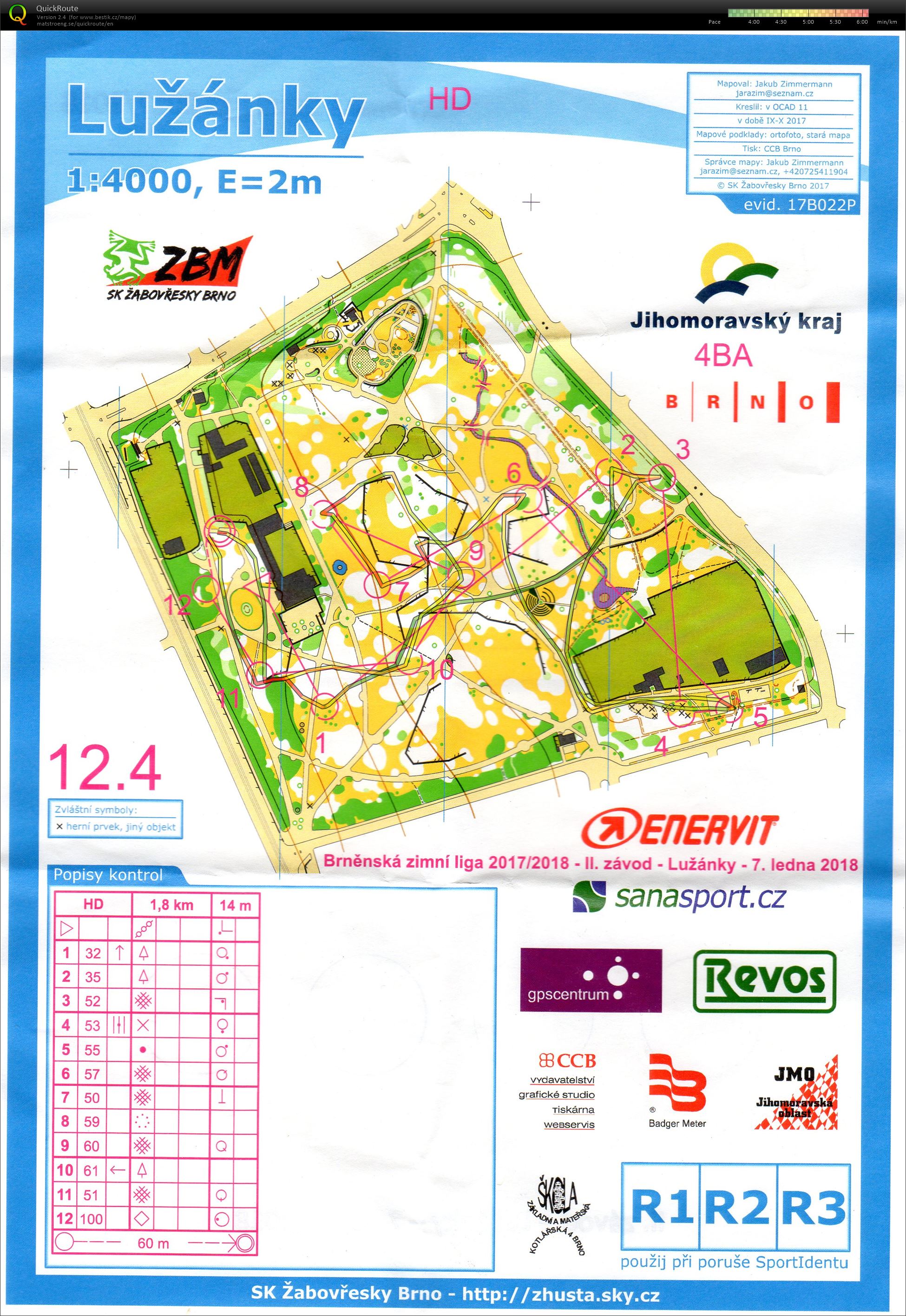 BZL Sprintové štafety (07-01-2018)