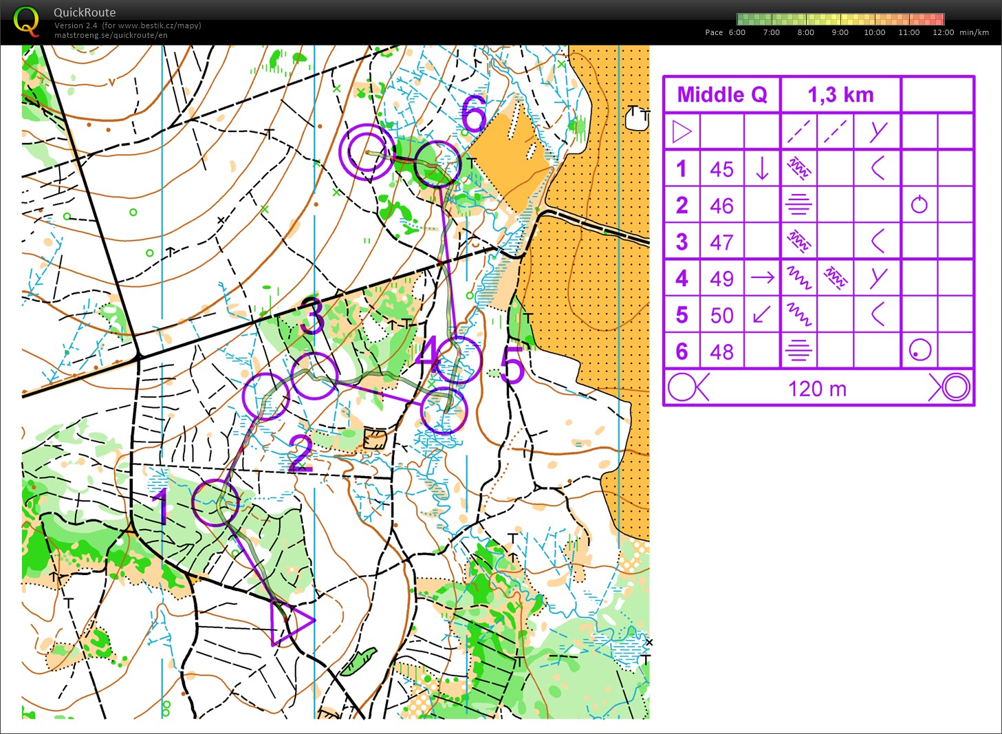 Rychlé mapáče Suchý - middle Q (07.04.2018)